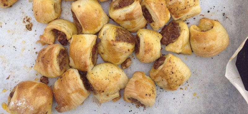 Venison Sausage Rolls